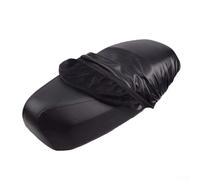 Housse de selle élastique pour moto, design en cuir imperméable, évacuation rapide de l'eau et confortable pour toutes les conditions météorologiques