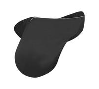 Housse de selle pour cheval en coton Waldhausen Noir TU