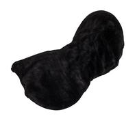 Housse de selle pour cheval super soft QHP Noir TU
