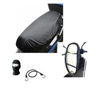 Housse de selle pour selle de moto, scooter, compatible avec Triumph Street Triple R ABS 675 Protège selle imperméable en OXFORD Couverture anti-pluie universelle 120 x 75 cm