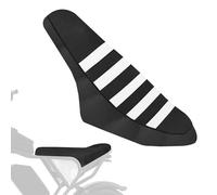 Housse de Selle Vélo Électrique Compatible avec Ridstar Q20/Q20 Pro Lite, Housse de Selle Remplacement Antidérapante et Douce Coussin pour Vélo Électrique Protection Imperméable (Noir et Blanc)