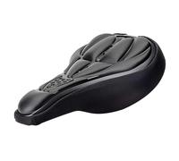 Housse de Selle Vélo en Gel et Mousse Confortable et Antidérapante 26x16cm, Noir