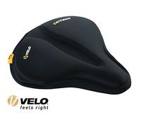 Vélo Gel Housse de selle anatomique Large Noir 287 x 270 mm