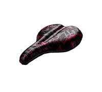Housse de Selle Vélo Renforcée en Gel et Mousse Confortable 28×17cm Noir / Rouge