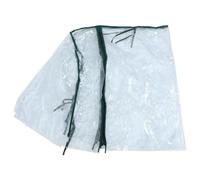 Housse de Serrage Pvc Imperméable, pour Cultures et Fleurs en Extérieur | Portes Zippées Enroulables, une Porte par Section, Montage et Démontage Faciles