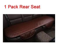 Housse de siÃge de voiture en cuir de luxe noir, universelle, 1 paquet de siÃge arriÃre, piÃces dÃtachÃes automobiles