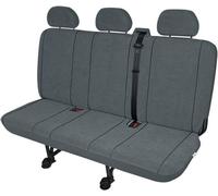 Housse de siège 1 pièce HP Autozubehör 22413 polyester anthracite banquette arrière (3 places)