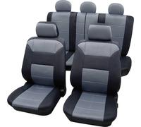 Housse de siège 17 pièces Petex 22574918 polyester gris, noir