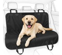 Housse de siège arrière imperméable avec hamac, protection lavable | Couverture anti-rayures qui couvre le siège arrière et le creux des pieds : votre chien ne tombe pas lors du freinage. 144 x