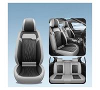 Housse De Siège Auto 3D En Cuir PU Pour OPEL Pour Grandland X Pour CORSA Pour Vectra Accessoires Intérieurs Housses de siège voiture(Grey,Standard)