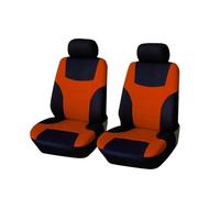 Housse De Siège Auto Avant/arrière En Tissu Pour Genesis G70 G80 G90, Coussin Protection Pour Coupé, Accessoire Intérieur Voiture Housses de siège voiture(2Seats-orange)