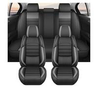 Housse De Siège Auto De Luxe En Cuir PU Pour VW Pour T-ROC Pour Golf 5/7 Ensemble Complet D'accessoires Intérieurs Housse Voiture Siege(Grey,5seats)