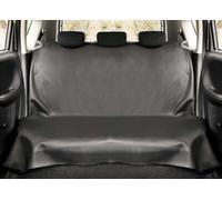 Housse de Siège Auto Économiseur Protection Arrière Noir Simili Cuir