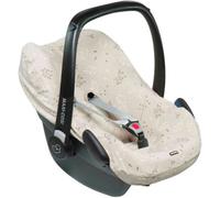 Dooky – Housse siège auto enfant – Universelle Taille 0+ – Feuilles romantiques – Noir