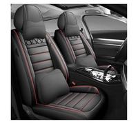 Housse De Siège Auto Intégrale Pour JAGUAR XF F-Pace E-pace I-Pace X-Type XE XJ XK - Accessoires Intérieurs Housse Voiture Siege(Black Red+Pillow)
