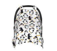 Housse de siège auto pingouin pour bébé, couverture d'allaitement pour nouveau-né, housse de poussette pour bébé pour toutes les saisons