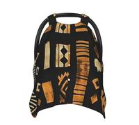 Housse de siège auto pour bébé africain - Couverture d'allaitement douce pour bébé - Pour filles et garçons