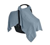 Housse de siège auto pour bébé - Couverture d'allaitement - Auvent respirant pour plus de confort et de protection solaire - Protection UV - Accessoires de voyage pour bébé - Grande taille - C0ver