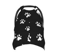 Housse de siège auto pour bébé motif patte de chien - Housse d'allaitement douce pour bébé - Pour filles et garçons