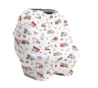 Housse de siège auto pour nouveau-né | Auvent de siège de voiture multi-usage - Couverture d'allaitement douce multifonction pour l'allaitement, auvent de siège auto pour bébé, housse respirante pour