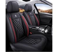 Housse de Siège Auto pour Tesla Model S 2016-2022, Jeu Complet 5 Places, Protection Intégale et Imperméable, Tapis de Siège Respirant et Facile à Installer,Black Red