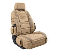 Housse De Siège Auto Pour Voiture Coussinets de Protection Épais en Tissu | Housses Sièges Pour Voiture Pour La Conduite En Camion, SUV, Voiture, Conducteur, Et Protection Kaki