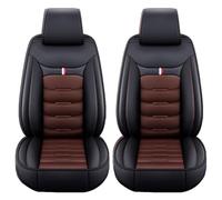 Housse de Siege Auto pour VW Tiguan R Line Edition 2020 2021 2022 2023 2024 2025, en Cuir Premium Coussin Couvre Siege Voiture Avant Complet Noir Impermeable Respirant,C