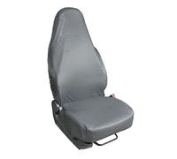Housse De Siège Auto Universelle Avant Grise Simple Élastique Lavable Poli