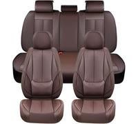 Housse de siège Auto Universelle complète pour Fiat Freemont - Protection en Cuir Nappa imperméable et Respirante avec antidérapant (Avant + arrière)