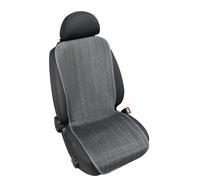 Housse De Siège Auto Universelle Ventilée En Papier Textile Anthracite Lampa