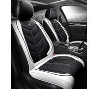 Housse De Siège Auto/Voiture Housse De Siege Voiture Universelle Ensemble De Housses Siège Auto Universel Couvre Sieges pour Avant Et Arrière Accessoires Tuning Interieur,Blanc,Standard
