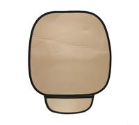 Housse de siège avant 44 x 44 cm - Motif flux d'air - Housse de siège avant | S'adapte à 99 % des véhicules, berlines, SUV, pickups, 44 x 44 cm, design, protège contre l'usure quotidienne (beige)