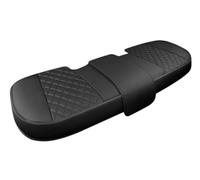 Housse De Siège Avant/arrière Noire, Taille Universelle, En Cuir PU, Pour Femmes Et Hommes, Adaptée À La Plupart Des Voiture Housses de siège(Rear Seat 1pc)