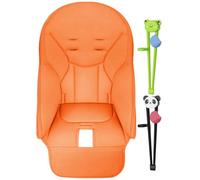 Housse De Siège Bébé & Coussin Set - 83x40cm Protecteur Siège Anti-Dérapant Cuir PU Avec 2 Baguettes D'Entraînement. Coussin Résistant À L'Usure Pour Chaises & Jan.