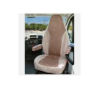 Housse de siège beige/sable pour camping-car Ducato de 07/2006 à fin 2014 - h...