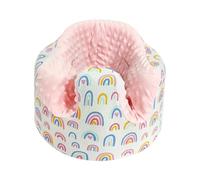 Housse de siège confortable pour bébé Motif arc-en-ciel 0-2 ans Garçons et filles Housse de chaise pour bébé Bumbo Lavable en machine