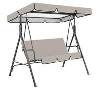 Housse De Siège De Balançoire De Jardin En Tissu Oxford Imperméable + Housse Supérieure De Camping En Plein Air, Hamac De Chaise À Suspendre, Canopée Co, 2 Pièces
