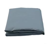 Housse de siège de bateau Oxford 420D imperméable et imperméable pour kayak, canoë, radeau, yacht avec cordon de serrage, couleur noire (gris)