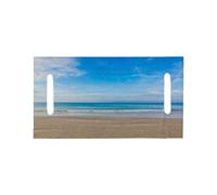 Housse de siège de chariot de golf en polyester Sea Series Couverture de serviette douce pour divers temps Facile à installer Bancs Protecteur de siège Housse de siège de chariot de golf en polyester