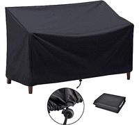 Housse de siège de jardin imperméable et résistante - 330 x 213 x 58 cm - Tissu Oxford 420D résistant aux UV - Pour canapé et table en rotin - Utilisation en extérieur
