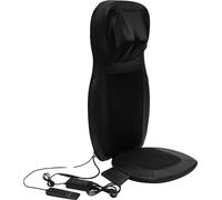 Housse de siège de massage, fonction chauffage, massage shiatsu, 3 modes de massage, noir, prise EU