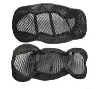 Housse de siège de moto 82 cm en maille extensible (82 x 42) | Maille d'espacement 3D, circulation de l'air, réduit l'accumulation de chaleur, s'adapte à la plupart des vélos