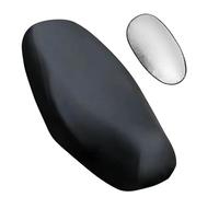 Housse de siège de moto - Housse de siège de scooter, coussin d'assise respirant | Housse de siège de moto élastique en cuir synthétique imperméable, housse de siège de moto souple pour voyage