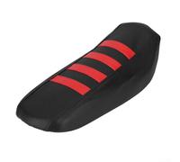 Housse de siège de moto tout-terrain conçue pour s'adapter aux modèles Surron, LightBee S X et SEGWAY X160 X260 en cuir PVC élastique (rouge)