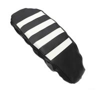 Housse de siège de moto tout-terrain électrique, en cuir PVC élastique pour MX3/MX4 - Résistante aux intempéries, au soleil et à la pluie - Extensible - Pour conduite tout-terrain (blanc)