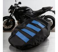 Housse de siège de moto tout-terrain en cuir PVC élastique pour Surron LightBee S X pour modèles SEGWAY X160 X260 (bleu)