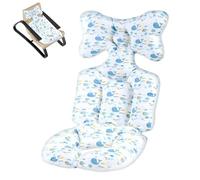 Housse de siège de poussette, housse de siège de | Coussin de soutien de la tête et du corps de bébé doux et respirant antidérapant pour landaus