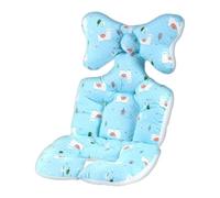 Housse de siège de poussette - Insert de siège de voiture pour nouveau-nés, doublure de poussette de bébé, tapis de soutien de la tête et du corps pour sièges de voiture