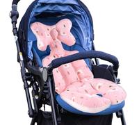 Housse de siège de poussette | Insert de siège de voiture pour nouveau-nés | Doublure de poussette pour bébé - Tapis de soutien de la tête et du corps pour sièges de voiture