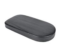 Housse de siège de selle arrière de vélo en PU noir, coussin large et souple, accessoire